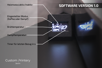 Shot-Timer für Lelit Mara x Brühzeit und Temperatur Espresso