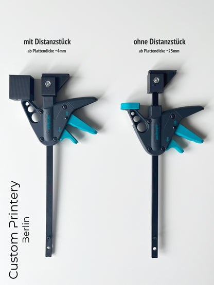 Spannzwinge, Schnellspannzwinge, Wolfcraft, Adapter, Makita, Festool, Bosch FSN, Mafell, Professional, Klemme, Kreissäge, Werkzeug