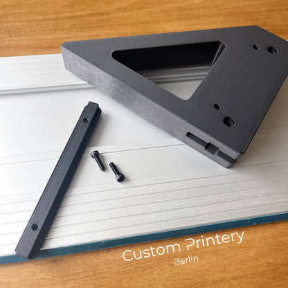 Winkelanschlag, rechter Winkel, Führungsschiene, Bosch, FSN, Makita, Festool, Mafell, Parkside, Adapter, Professional, Klemme, Kreissäge, Werkzeug, GKS, VEL, GCE