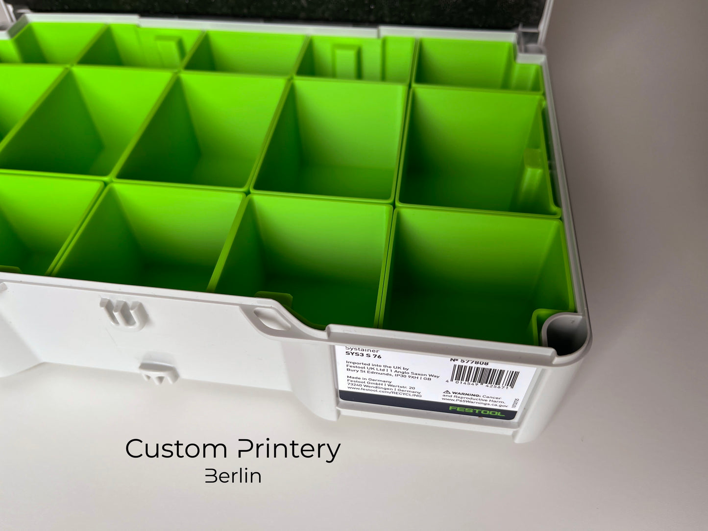 Festool Systainer Mini Einsätze für Schrauben und Werkzeug