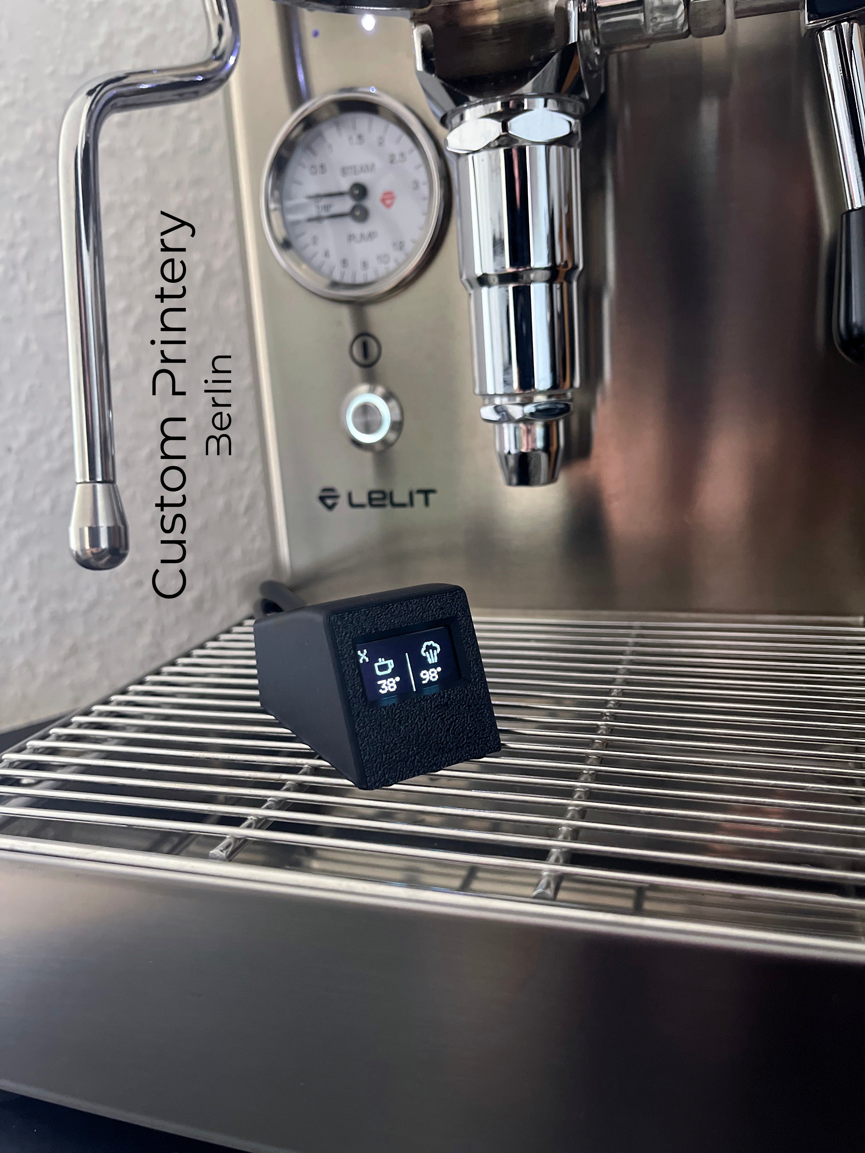 Shot-Timer für Lelit Mara x Brühzeit und Temperatur Espresso