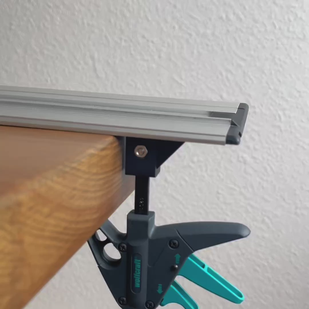 Spannzwinge, Schnellspannzwinge, Wolfcraft, Adapter, Makita, Festool, Bosch FSN, Mafell, Professional, Klemme, Kreissäge, Werkzeug